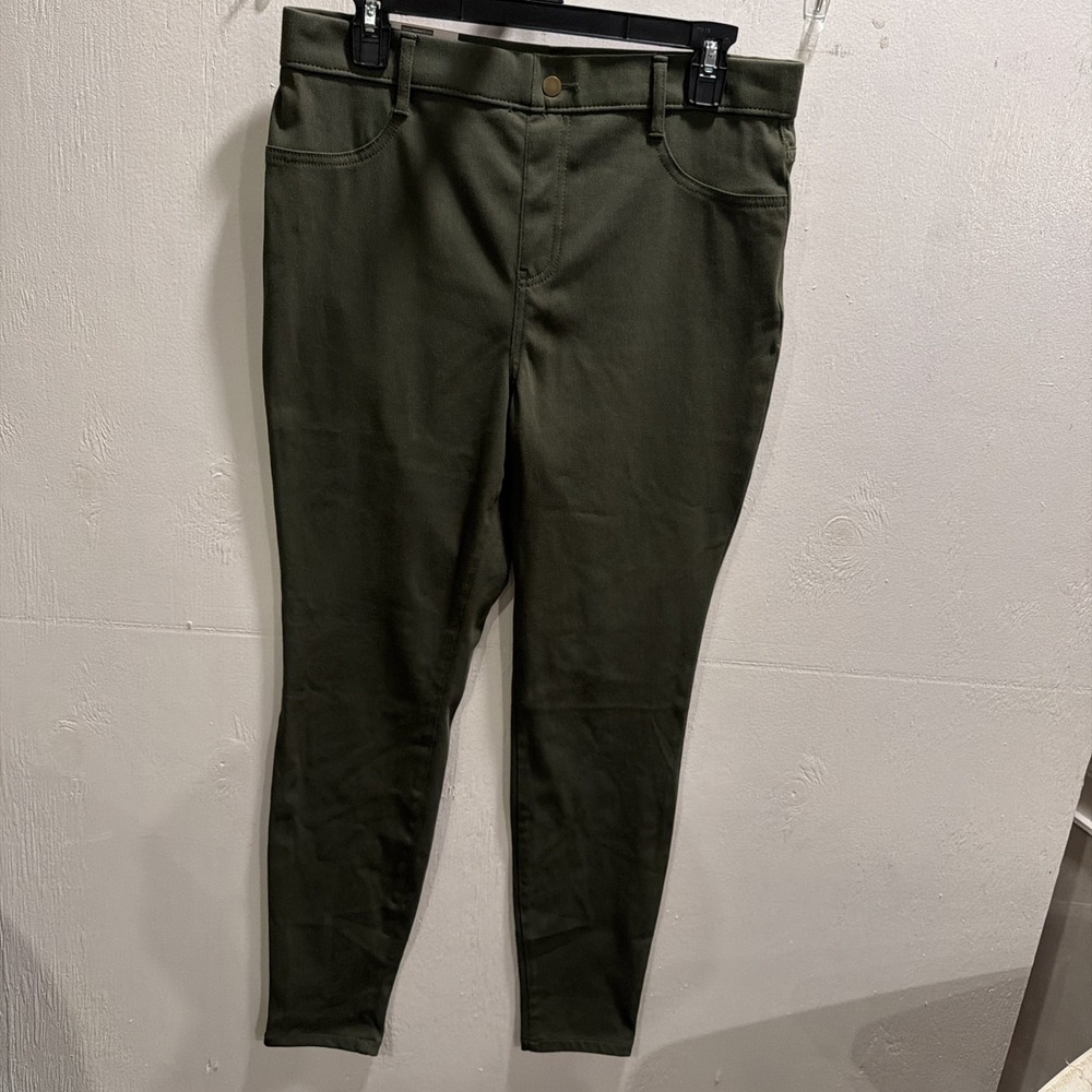 Time & Tru High-Rise Stretch, Fitted Polyester, Jeggings Size Large 12 To 14 New